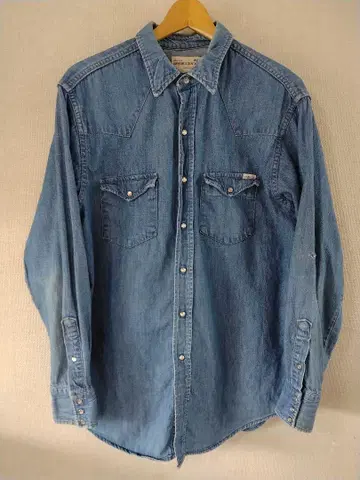 '70s ROEBUCKS WESTERN DENIM SHIRT