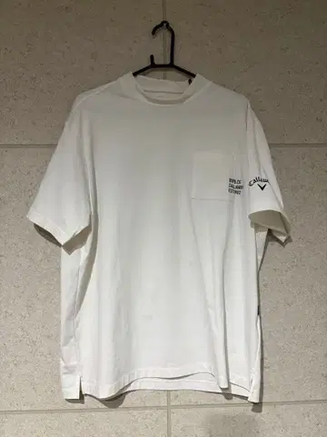 Callaway DSPD.CG 화이트 모크넥 셔츠