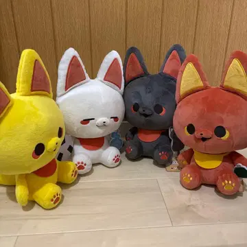 신님 여우와 샐러리맨 BIG 봉제 인형 전 4종 세트