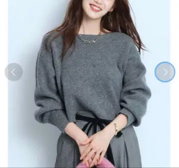 새상품 미사용 택 포함 JUSGLITTY 2WAY 울 캐시미어 풀오버