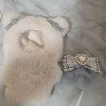 11cm 인형 의류 화이트 스카이블루