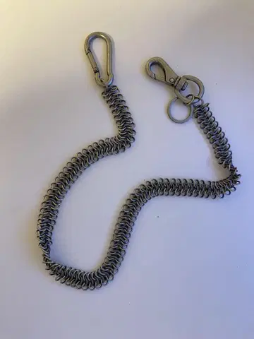 [ Rosen Kreuz ] vertebrae chain 65cm