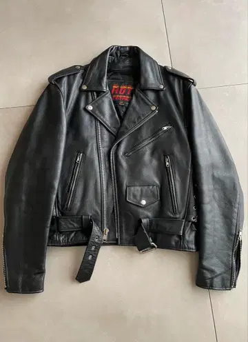HOT LEATHER 더블 라이더 자켓 천연 가죽 투링 아메리칸