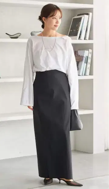 새상품급 plage 플라주 Nylon bright 스커트