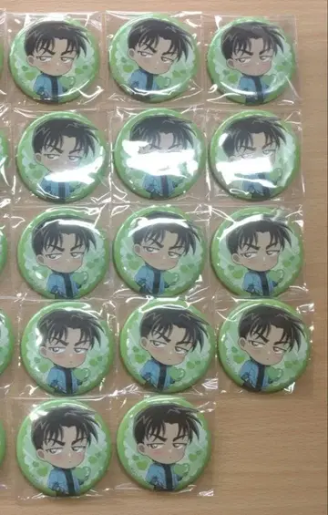 명탐정 코난 캔뱃지 컬러풀 하트 하인성(핫토리 헤이지)