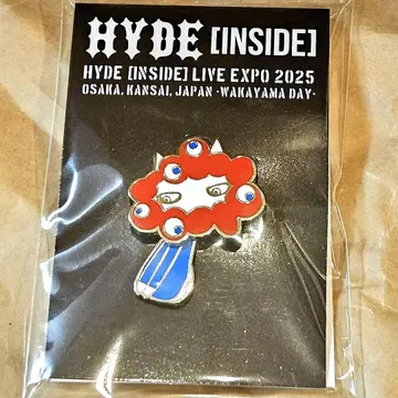 EXPO HYDE 미야쿠미야쿠 변신 흔들흔들 핀 배지 Edyh Ver.