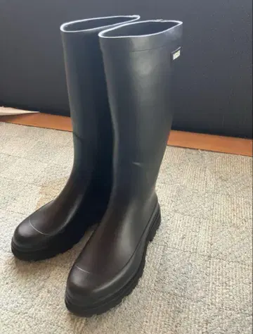 AIGLE 블랙 장화 사이즈 44