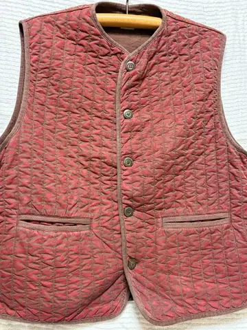 80s CP COMPANY 코튼 베스트 사이즈 48 마시모 시기 브라운