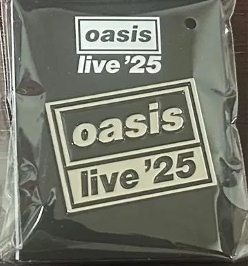 oasis live'25 핀즈 핀 배지 미개봉 새상품