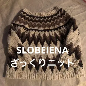 SLOBEIENA 니트 스웨터