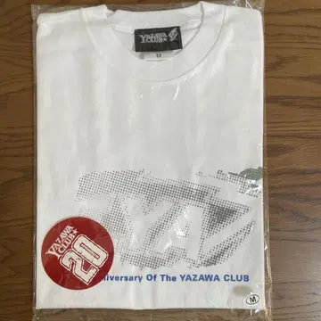 야자와 에이요시 YAZAWA CLUB 20주년 기념 T셔츠 M