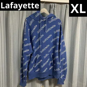 lafayette 로고 올 로고 무늬 후드티 XL LFYT 올 패턴 로고