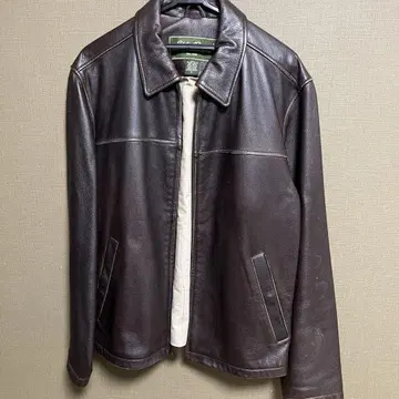 Eddie Bauer 천연 가죽 레더 자켓 80'-90'