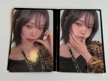 aespa 윈터 트레이딩 카드 6000엔 구매 혜택 2종