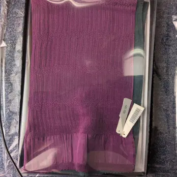오비 장식 천 보라색과 그린 그라데이션