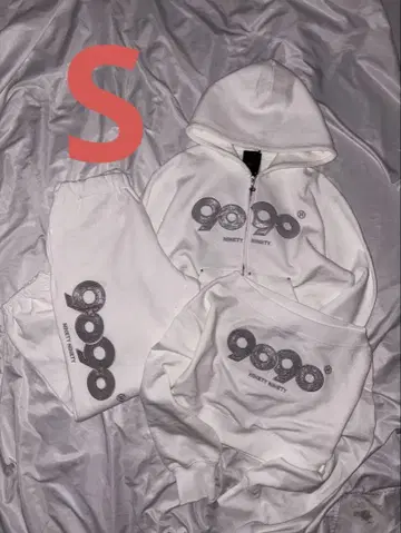 OG wLogo 글리터 집 후디 셋업
