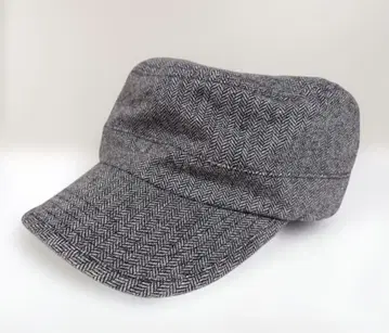 THE SHOP TK 헤링본 패턴 워크캡 그레이