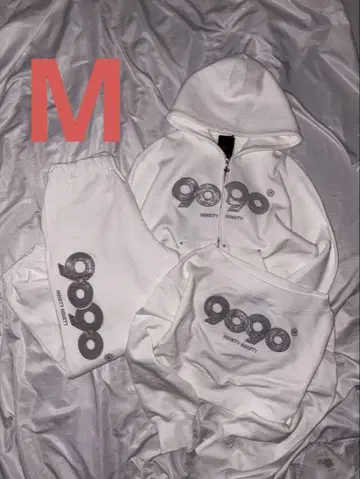 OG wLogo 글리터 집 후디 셋업