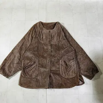 넉넉한 브라운 코듀로이 자켓 사이즈 L
