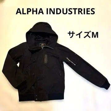 ALPHA INDUSTRIES 블랙 자켓 M 사이즈 네이비