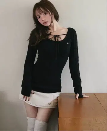 andmary Regina 케이블 미니 드레스