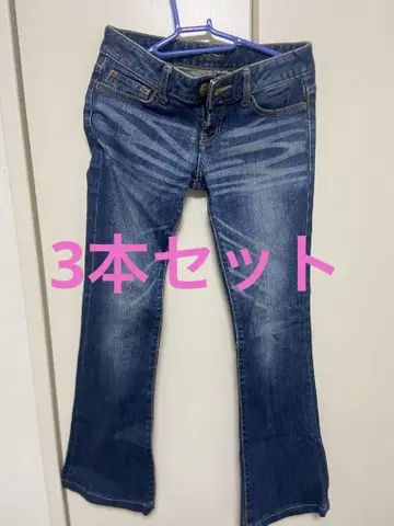 moussy 플레어 데님 25 사이즈 2개 23 사이즈 1개