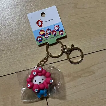 박람회 산리오 미야쿠미야쿠 변신 입체 마스코트 컬러 키링 포차코