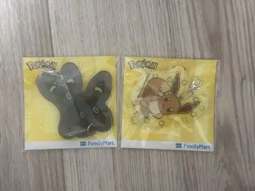 포켓몬 이브이 블래키 아크릴 키링 2개 세트