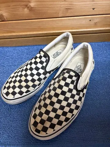 Vans 슬립온 체크 무늬