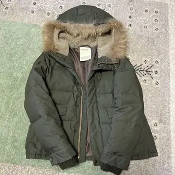 파드칼레 다운 자켓 38 카키