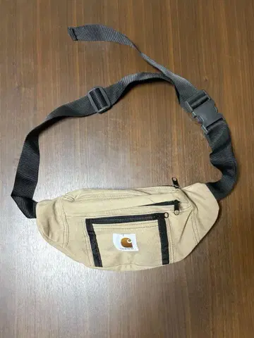 Carhartt 베이지 숄더백