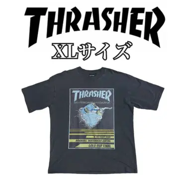 THRASHER 트레셔 피그먼트 그래픽 T셔츠 XL 사이즈