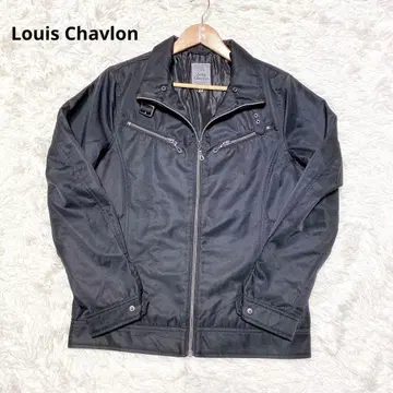 [ Louis Chweten ] 라이더 자켓 블랙 M