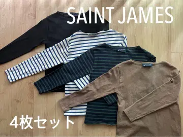 [ 4장 세트 ] SAINT JAMES 세인트 제임스 긴팔 T셔츠