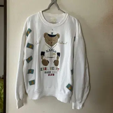 Karl Helmut 곰 디자인 맨투맨