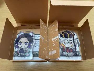 귀멸의 칼날 코롯토 아크릴 피규어 코쵸우 시노부, 도우마 세트