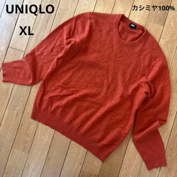 새상품급 UNIQLO 유니클로 캐시미어 크루넥 스웨터 캐시미어 100%