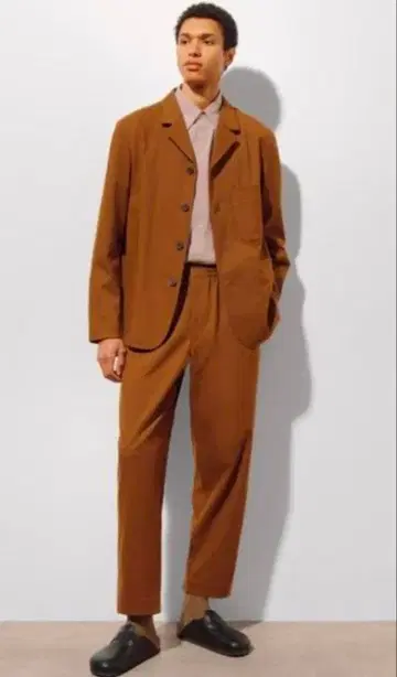 UNIQLOU 유니클로 유 플란넬 워크 셋업