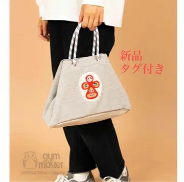 새상품 gym master(짐 마스터) 복면 레슬러 토트백 그레이