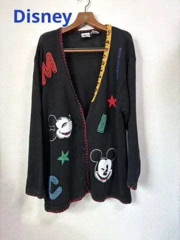 빈티지 Disney 디즈니 미키마우스 가디건