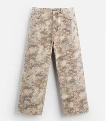 ZARA 자라 대비 프린트 팬츠 완판템