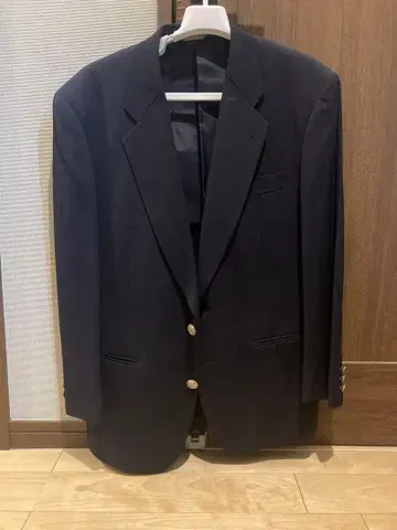 DURBAN 모듈러 네이비 테일러드 자켓