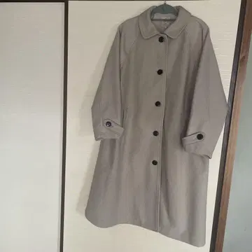 사만사 모스모스 카라 달린 겨울 코트 프리 사이즈