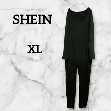 새상품급 SHEIN 여성용 올인원 [ XL ] 블랙 팬츠 셋업