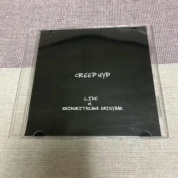 크리프하이프 단종 CD LIVE at DAISY BAR