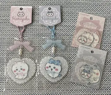 치이카와 GO!HARAJUKU 키링 스티커 치이카와 하치와레