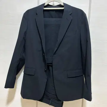 유니클로 감동 자켓 셋업 네이비 수트 S 사이즈 세트