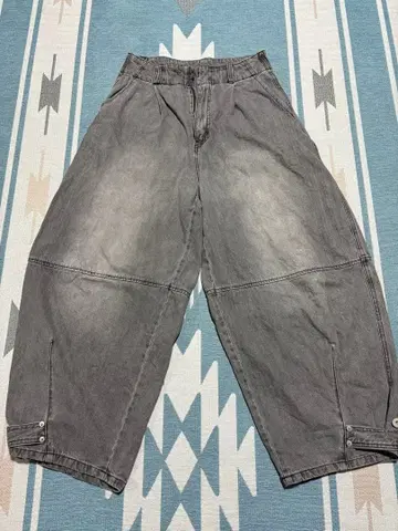 noco 그레이 벌룬 데님