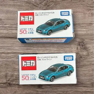 로손 오리지널 토미카 닛산 스카이라인 2대