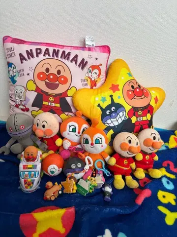 호빵맨 봉제 인형 묶음 판매
